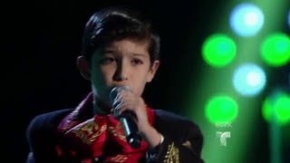 Brian interpreta con fuerza ‘Cocula’ | Audiciones | La Voz Kids 2016