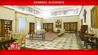 March 18 2020 General Audience - Pope Francis