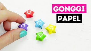 Como hacer Gonggi casero de papel ¡Fácil!