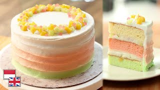 Modal Rp 90 Ribu Jadi Mewah! Resep ES CAMPUR CAKE: Fluffy, Wangi, Gurih.