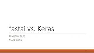 fastai vs Keras