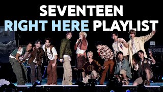 [SVT Playlist] SEVENTEEN🫵 RIGHT HERE!👇 | 2024 세븐틴 고양콘 셋리 플레이리스트 | 콘서트 홀 VER. **이어폰 필수**