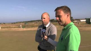 Pin placement for the 2013 Open at Muirfield