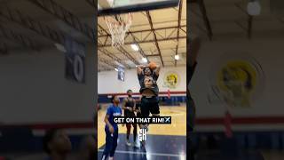 I’m not sure what he has against the rim but I’m all for it #fyp #foryou #basketball #viralshort #az