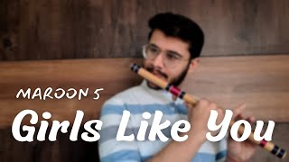 Girls Like You - Maroon5 | Flute Cover | Deepesh Baid | Punam Flutes | C Scale