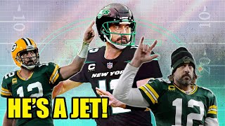 The Green Bay Packers OFFICIALLY trade Aaron Rodgers to the New York Jets! Teams swap picks!