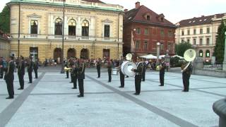 Nastop garde in orkestra na Kongresnem trgu namenjen tudi našim izseljencem