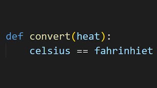 Convert Temperature in Python | Beginner(ish) tutorial