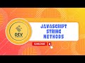 JavaScript String Methods Explained for Beginners
