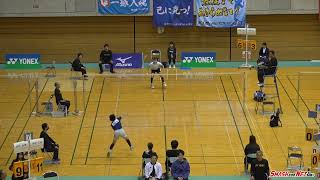 冨田 千晴(あけチャレ・茨城県)vs 曽根 紬(NP神奈川・神奈川県) 女子シングルス６年生 決勝