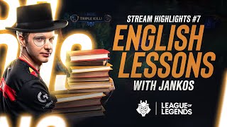 English Lessons With Jankos | G2 LoL Stream Highlights #7