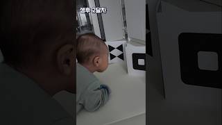 아기가 고개를 드는 과정 #아기영상 #아기 #baby #cute #아기쇼츠 #육아브이로그