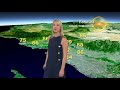 evelyn taft s weather forecast may 3 .