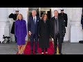 biden greets harris ahead of trump inauguration