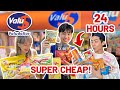 EATING VALUE DOLLAR SHOP FOOD FOR A DAY *OMG SO CHEAP*