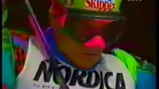 Ole-Christian Furuseth wins slalom (Madonna 1990)