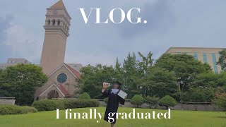 👩‍🎓 척척학사 옐로 | 출퇴근의 늪에서 졸업기분 한 스푼… 근데 이제 바가지로 듬뿍 | 마지막 대학생 브이로그