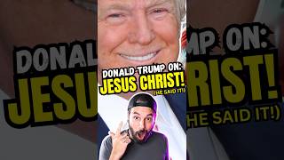 Donald Trump PRAISES Jesus Christ at end of speech!