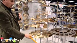 NAMM 2014 - Sabian cymbals