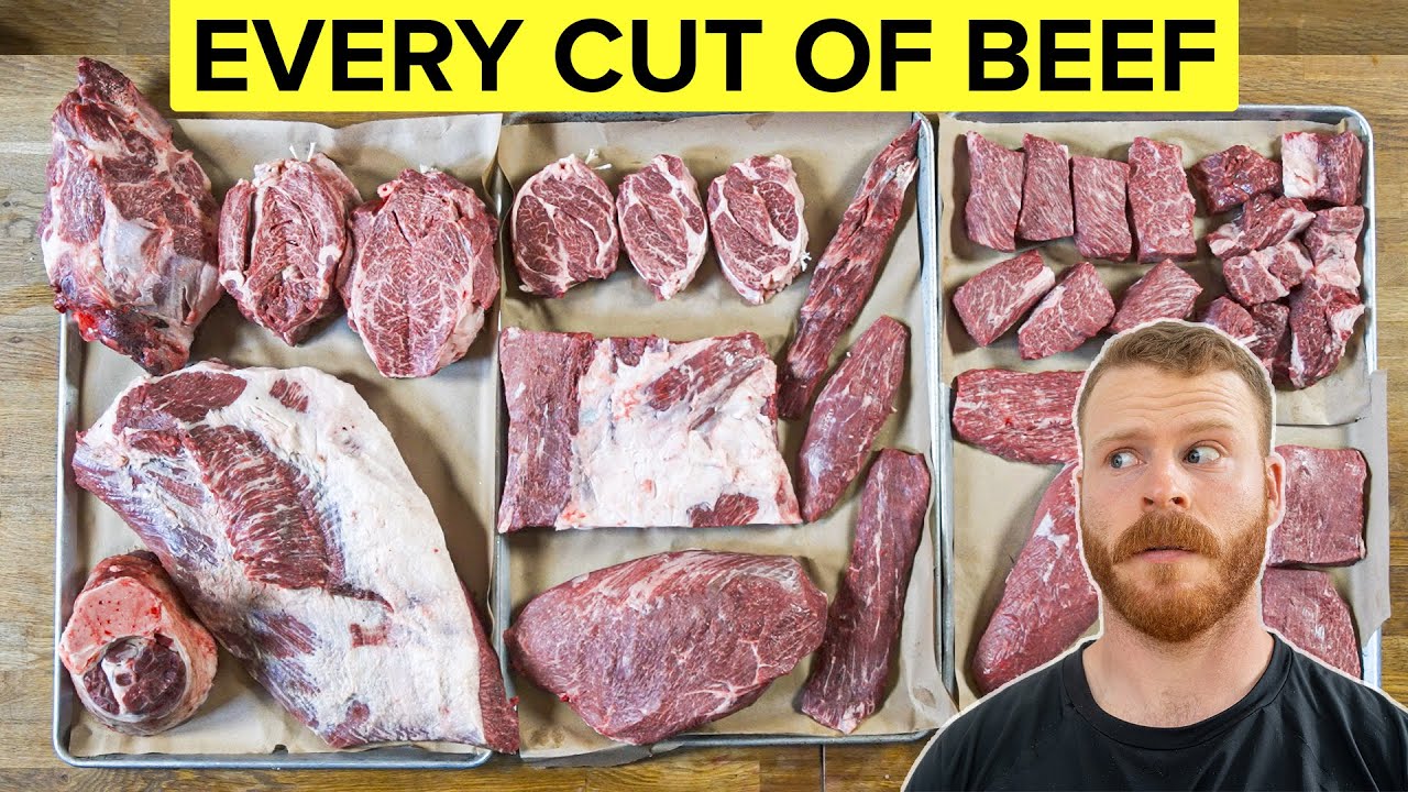 Beef 101: The Beginner's Guide To Every Cut Of Beef - YouTube