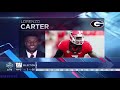 lorenzo carter getting drafted round 3 pick 66 dawgsinthenfl