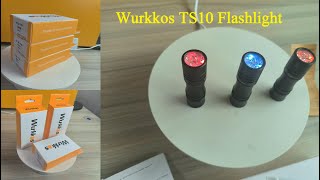 Wurkkos TS10 Mini High Performance Powerful Flashlight!!! 1400Lumens, Anduril 2, Pocket Torch