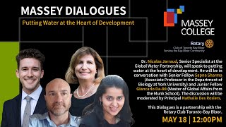 Massey Dialogues: Putting Water at the Heart of the Development