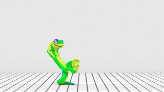 Gex - Forward Smash + Taunt (SSBU fan animation)