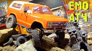 UNBOX \u0026 FiRST DRiVE! New CROSS RC 1/10 Scale EMO AT4 TRAiL TRUCK | RC ADVENTURES