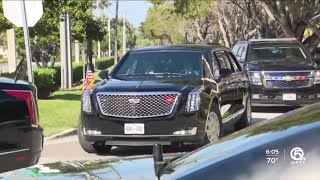 President Joe Biden, motorcade visits Jupiter for high-priced fundraising event