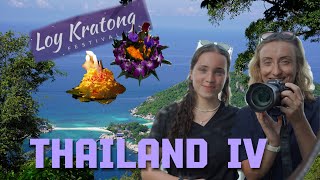 THAILAND Vlog - Koh Tao VIEWPOINT und Loy Krathong