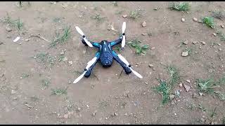 Drone jadul JJRC H26WH, masih bertahan.