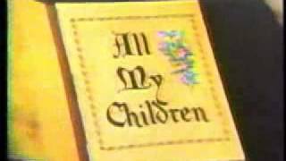 All My Children - opening from 1980s