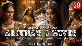 Mahabharat English | Arjuna's 4 wives | S4 ep1 | MYTHIC VOCAL