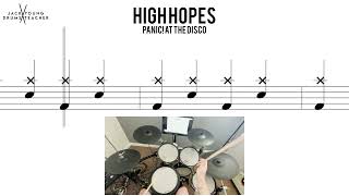 How to Play 🥁   High Hopes   Panic! At The Disco
