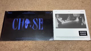 SHINee MINHO 1st Solo Mini Album CHASE Unboxing Both Versions (Beginning \u0026 Complete)