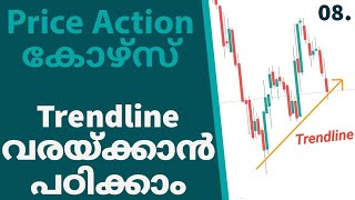 Trends \u0026 Trendline മാസ്റ്റർ ക്ലാസ്  |  Price Action Course | Part 4 - Trendline