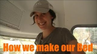 How to build an Airstream Argsoy DIY Bed / RV LIFE