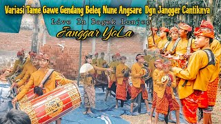 Variasi Selamat Datang Gendang Beleq Nune Angsare Dengkur Dgn Jangger Cantik YOLA Di Bagek Lonjer