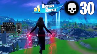 30 Elimination Solo vs Squad Win Full Gameplay Fortnite Chapter 3 Season 2 (Fortnite PC Keyboard)