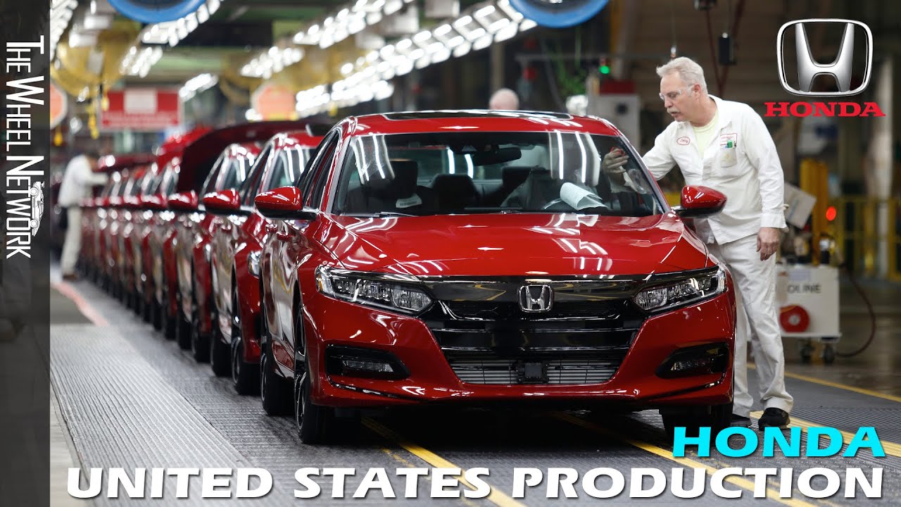 Honda Production In The United States - YouTube