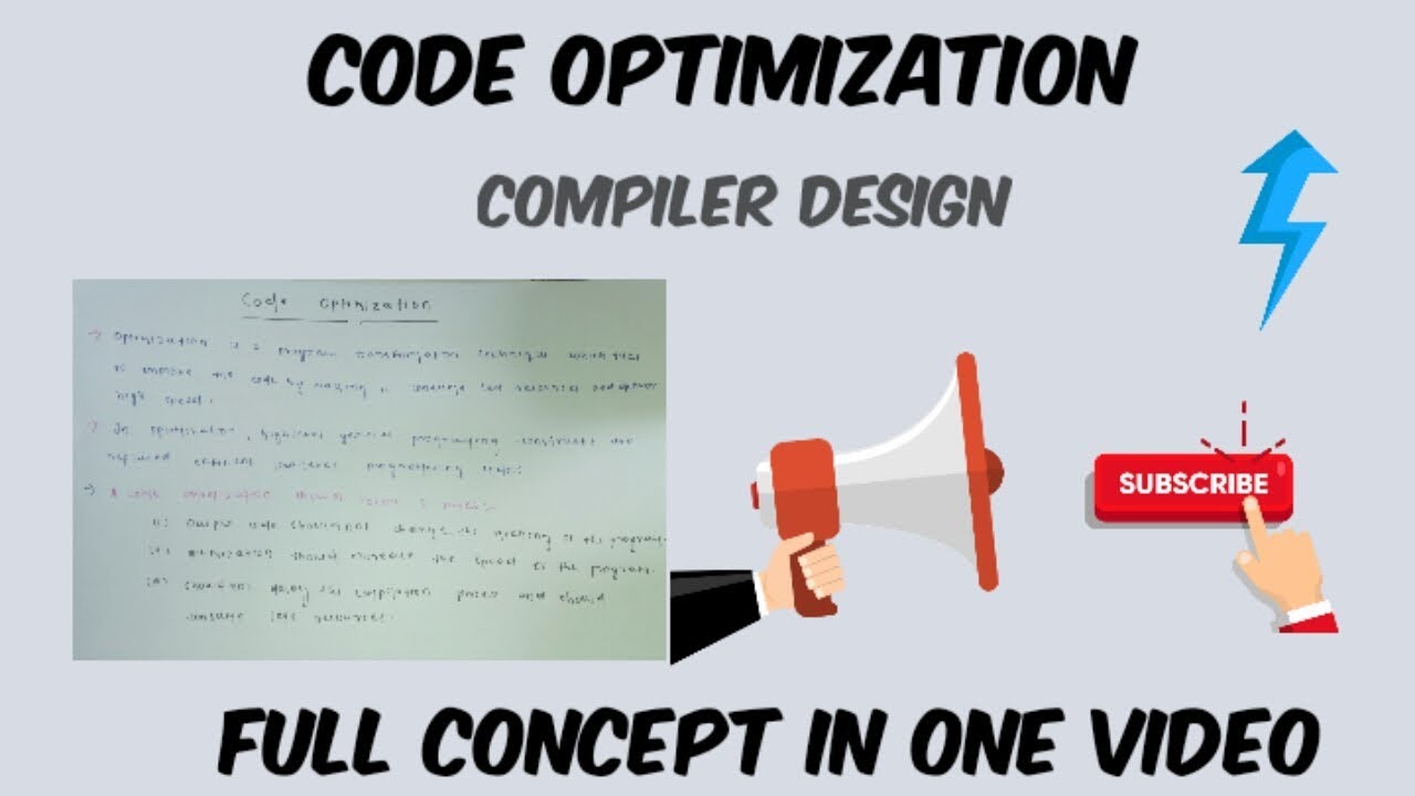 Code Optimization In Compiler Design By Stay Focused - YouTube