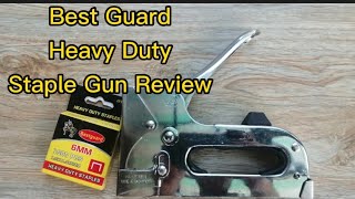 Best Guard Heavy Duty Staple Gun Review