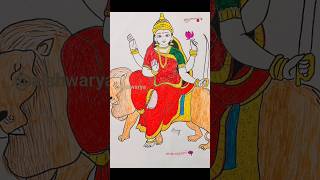 നവരാത്രി 6 ✨ കാർത്യായനി ദേവി ✨:navaratri day 6. kartyayani devi