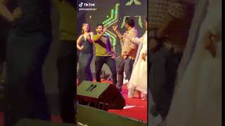#naga chaitanya #venkatesh #rashi Khanna #payal rajput dance on stage