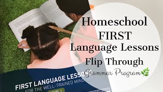 FIRST LANGUAGE LESSONS FLIP TROUGH | LEVEL 1