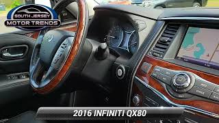 Used 2016 INFINITI QX80 Base, Vineland, NJ 13420