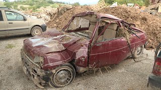 Automobili distrutte dall’alluvione delle Marche