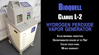 Bioquell Clarus L-2 Hydrogen Peroxide Vapor Generator (0504 A-CLAVE)