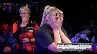 DOUBLE TROUBLE! Unusual leg of darts - WDF World Championship